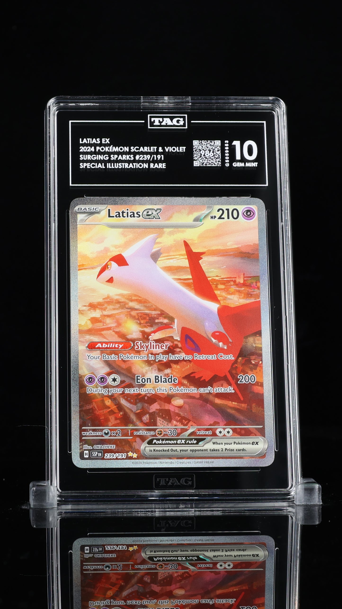 TAG Grade 10 Latias Ex 239/191