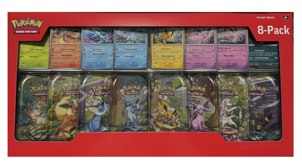 Prismatic Evolutions Tins