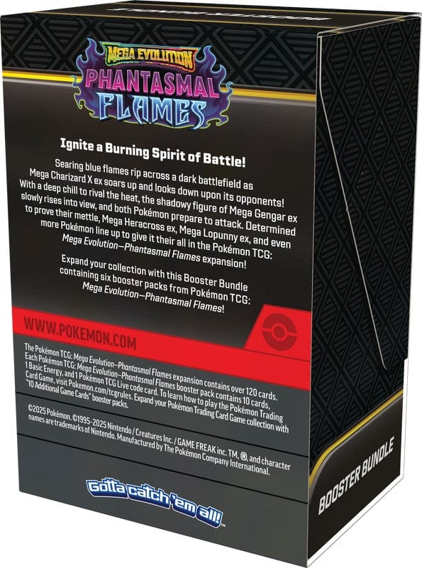 Pokémon TCG: Phantasmal Flames Booster Bundle