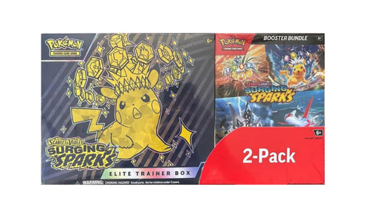 Pokemon Elite Trainer Box + Booster Bundle – Surging Sparks