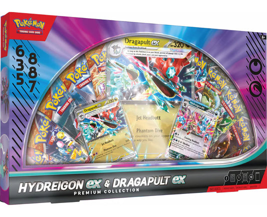 Pokemon TCG: Hydreigon ex & Dragapult ex Premium Collection