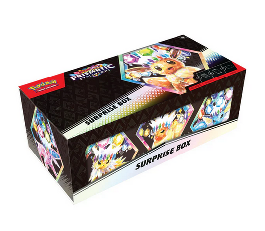 Pokemon Prismatic Evolutions Surprise Box