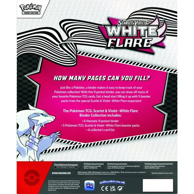 Pokémon TCG: Scarlet & Violet—White Flare Binder Collection